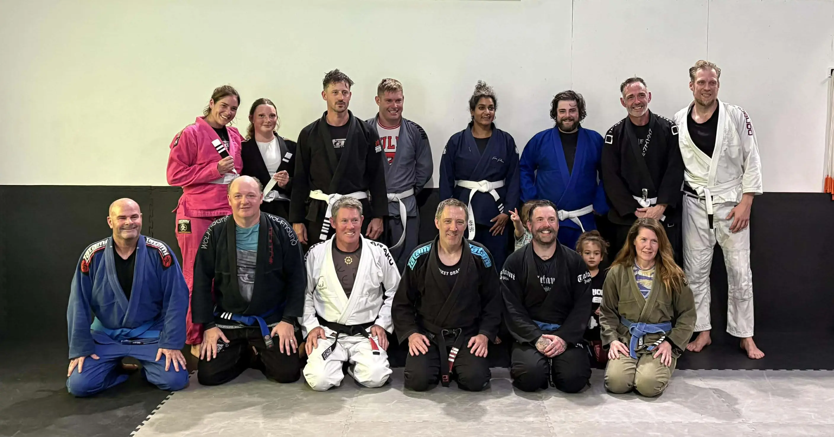 Warrior Academy team group photo